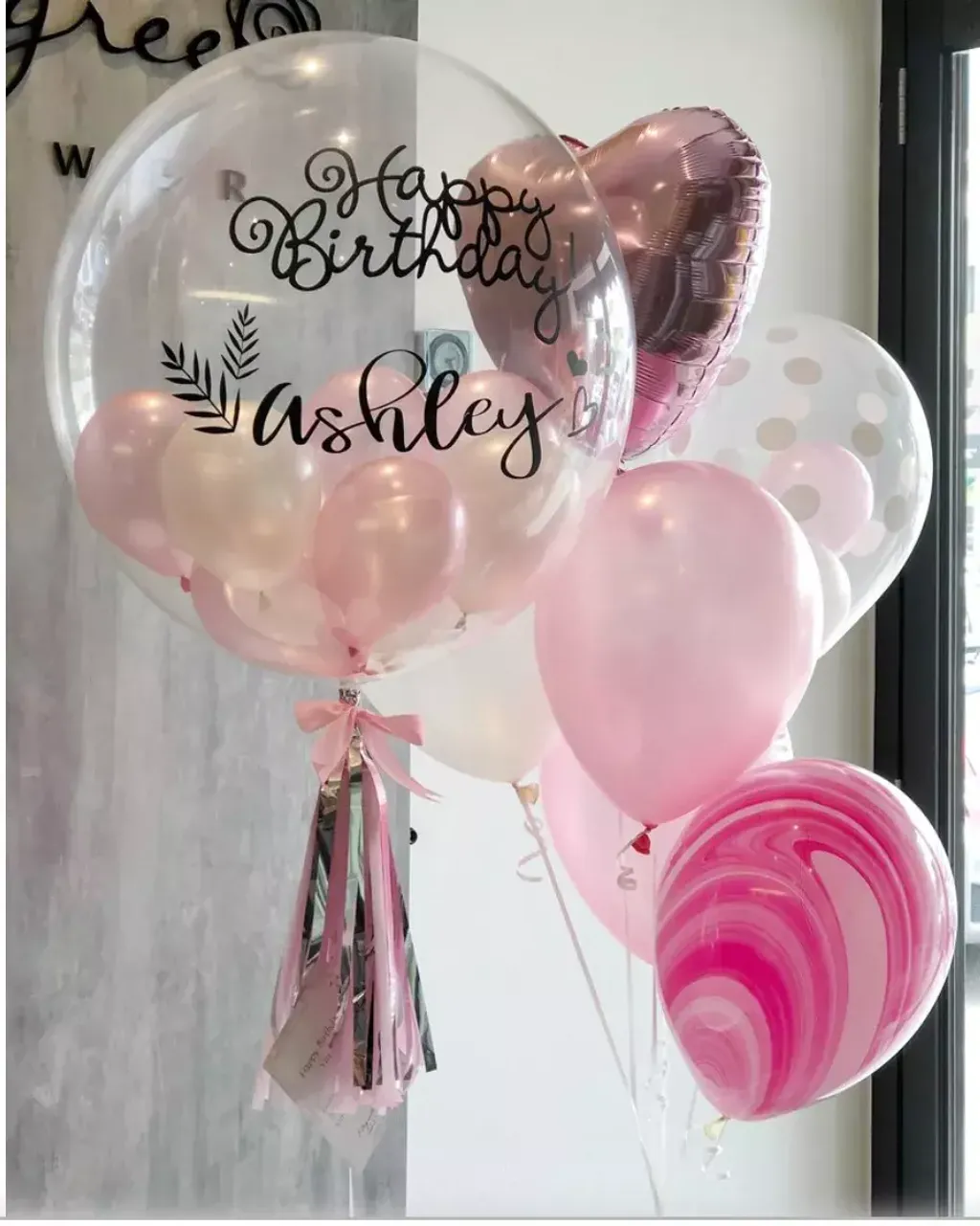Bubble Balloon Set - Happy Birthday